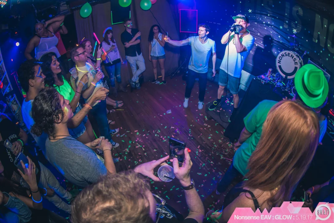Nonsense EAV: GLOW Indie Dance Party - May 2017 at The Basement, East Atlanta. Something fun on the 3rd Friday of every month. Kimber is the DJ. Photos by Oh Snap! Tag your friends!