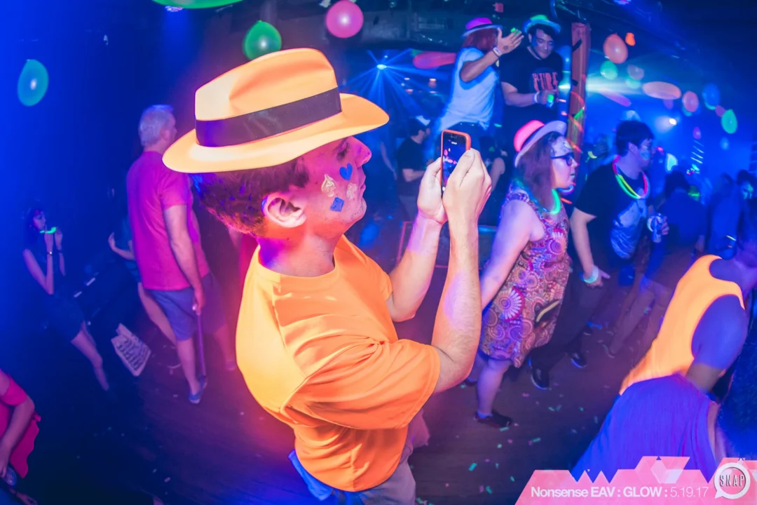 Nonsense EAV: GLOW Indie Dance Party - May 2017 at The Basement, East Atlanta. Something fun on the 3rd Friday of every month. Kimber is the DJ. Photos by Oh Snap! Tag your friends!