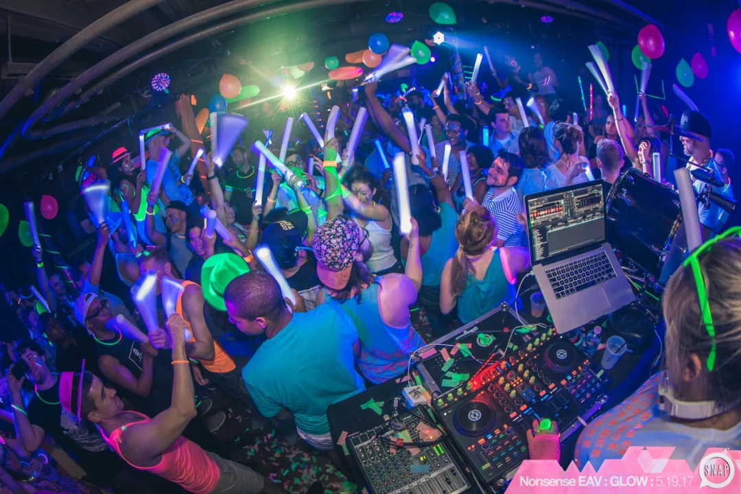 Nonsense EAV: GLOW Indie Dance Party - May 2017 at The Basement, East Atlanta. Something fun on the 3rd Friday of every month. Kimber is the DJ. Photos by Oh Snap! Tag your friends!