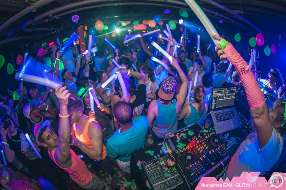 Nonsense EAV: GLOW Indie Dance Party - May 2017 at The Basement, East Atlanta. Something fun on the 3rd Friday of every month. Kimber is the DJ. Photos by Oh Snap! Tag your friends!