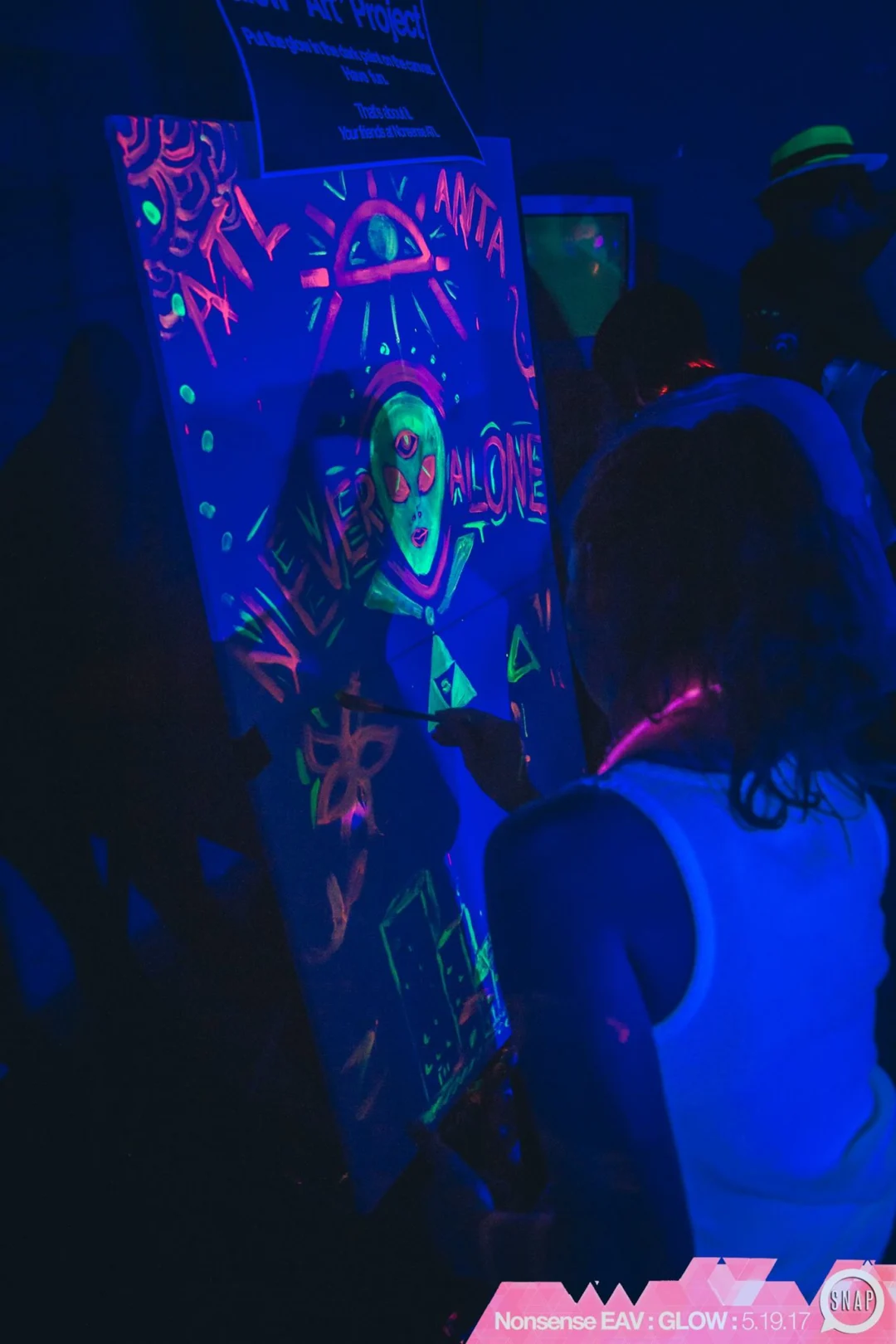 Nonsense EAV: GLOW Indie Dance Party - May 2017 at The Basement, East Atlanta. Something fun on the 3rd Friday of every month. Kimber is the DJ. Photos by Oh Snap! Tag your friends!
