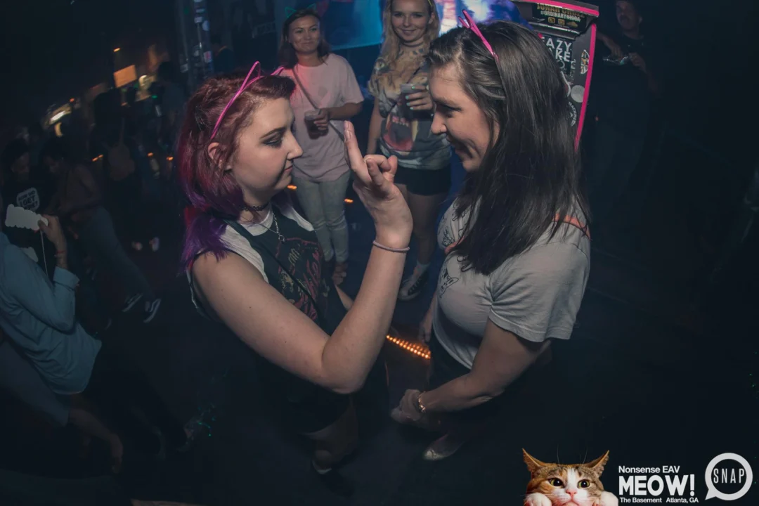 Nonsense EAV: MEOW! June 16 2017! Atlanta's Indie Pop Dance Party at The Basement! 3rd Friday of every month! Kimber is the Dj. Photos by Oh Snap!