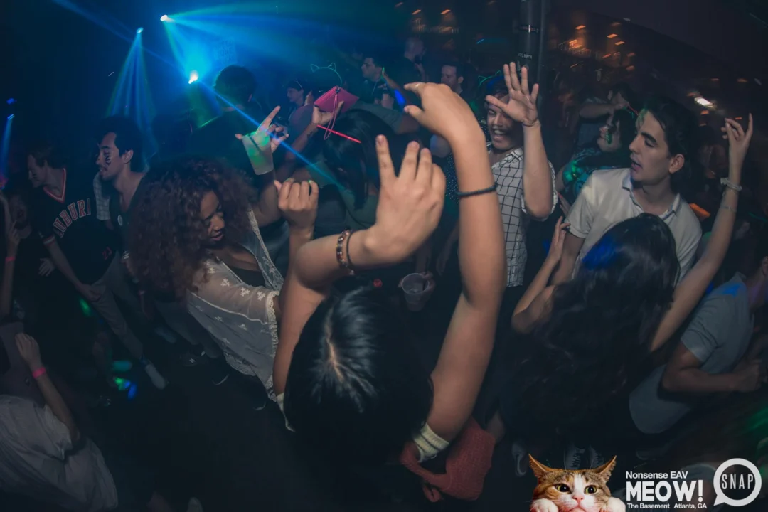Nonsense EAV: MEOW! June 16 2017! Atlanta's Indie Pop Dance Party at The Basement! 3rd Friday of every month! Kimber is the Dj. Photos by Oh Snap!