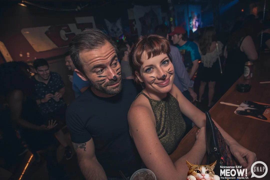 Nonsense EAV: MEOW! June 16 2017! Atlanta's Indie Pop Dance Party at The Basement! 3rd Friday of every month! Kimber is the Dj. Photos by Oh Snap!