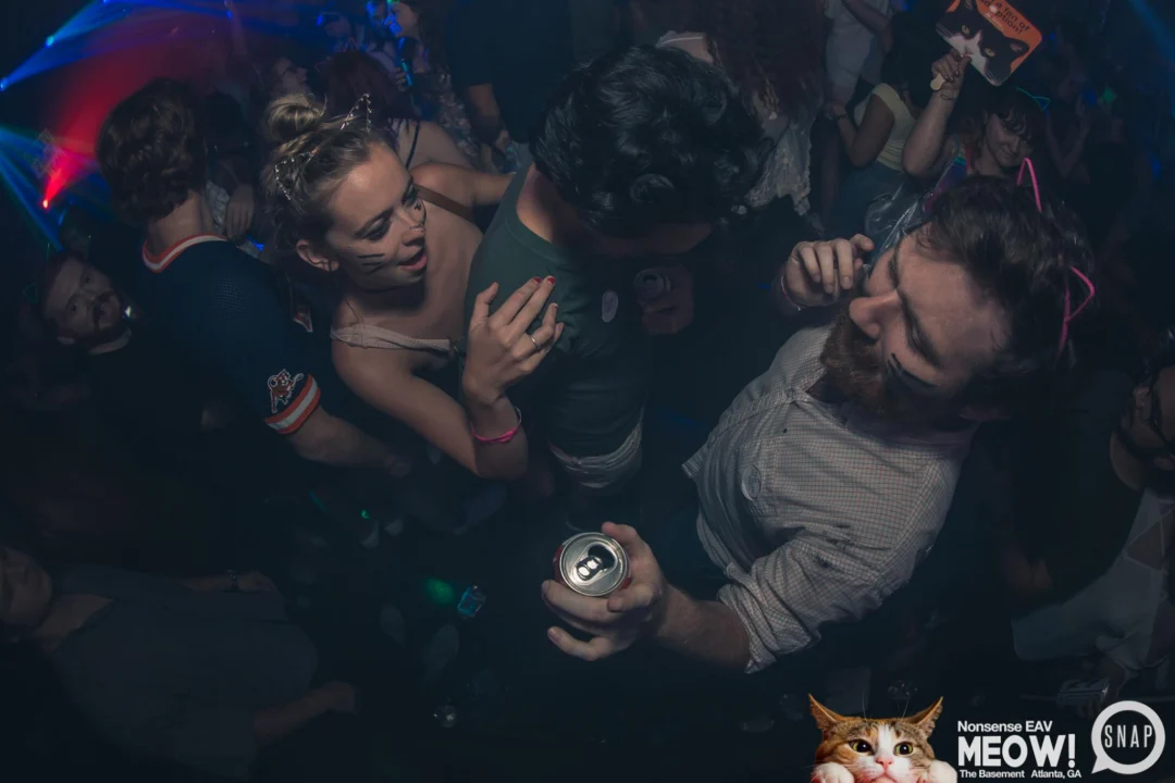 Nonsense EAV: MEOW! June 16 2017! Atlanta's Indie Pop Dance Party at The Basement! 3rd Friday of every month! Kimber is the Dj. Photos by Oh Snap!