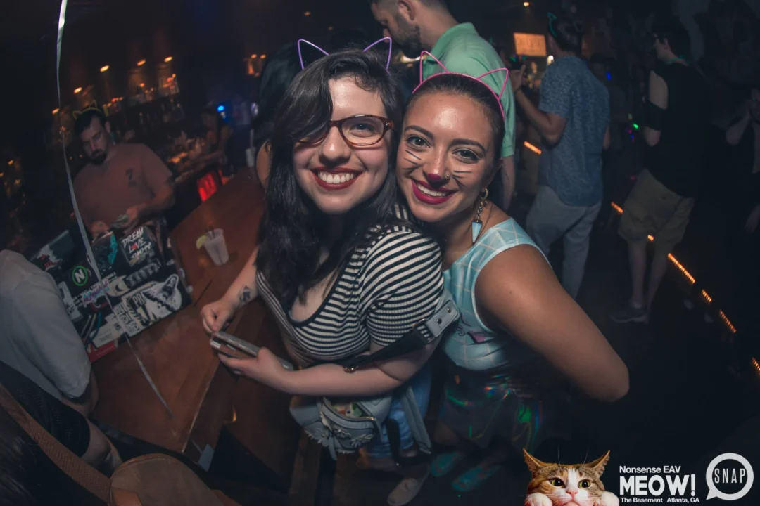 Nonsense EAV: MEOW! June 16 2017! Atlanta's Indie Pop Dance Party at The Basement! 3rd Friday of every month! Kimber is the Dj. Photos by Oh Snap!