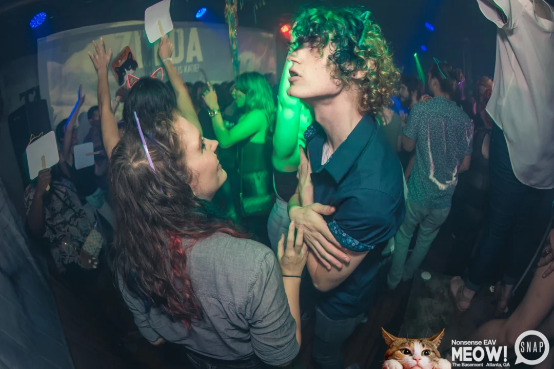 Nonsense EAV: MEOW! June 16 2017! Atlanta's Indie Pop Dance Party at The Basement! 3rd Friday of every month! Kimber is the Dj. Photos by Oh Snap!