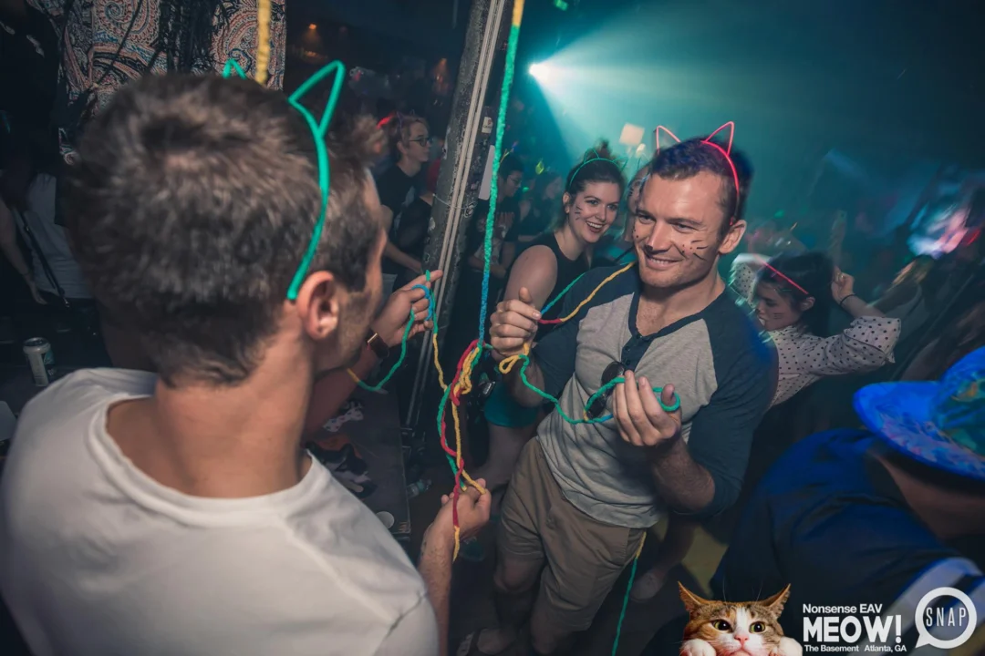 Nonsense EAV: MEOW! June 16 2017! Atlanta's Indie Pop Dance Party at The Basement! 3rd Friday of every month! Kimber is the Dj. Photos by Oh Snap!