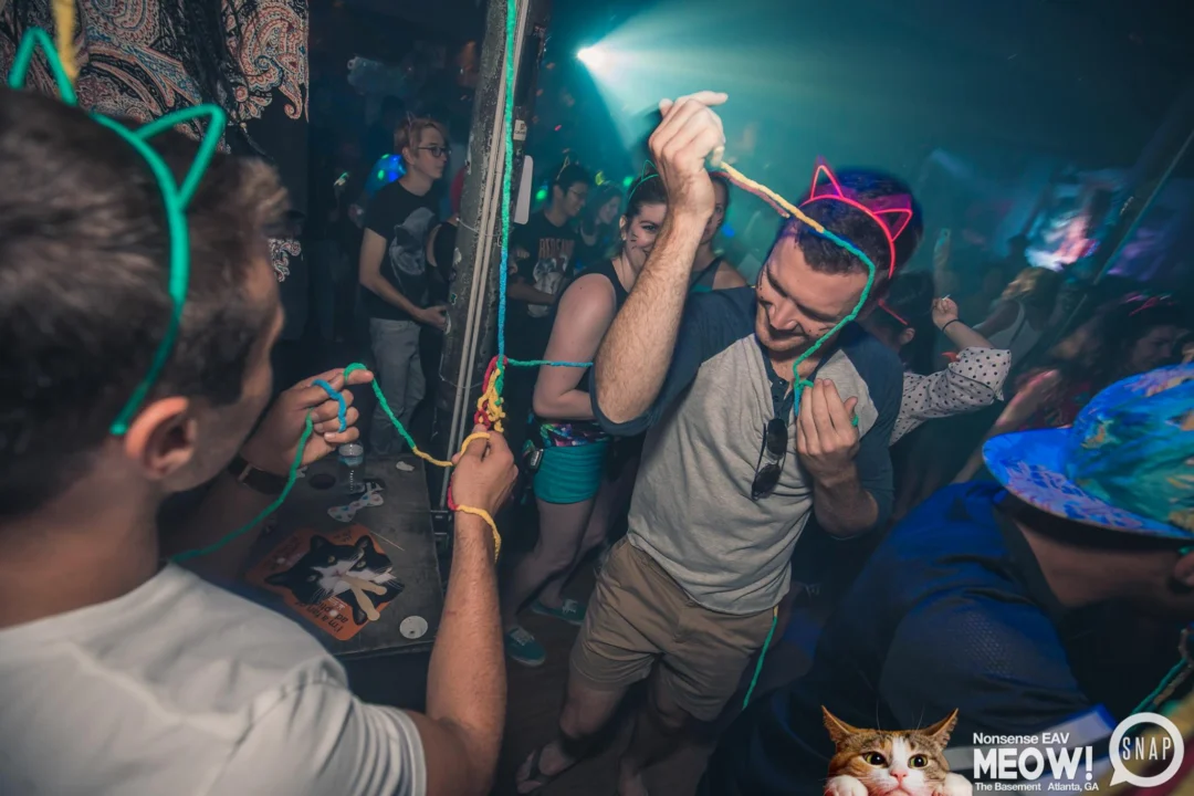 Nonsense EAV: MEOW! June 16 2017! Atlanta's Indie Pop Dance Party at The Basement! 3rd Friday of every month! Kimber is the Dj. Photos by Oh Snap!
