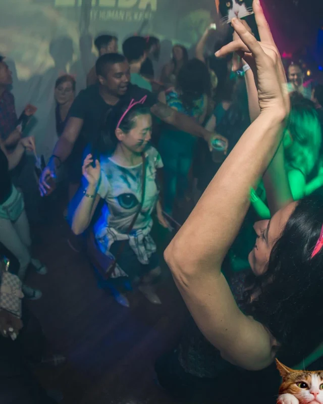 Nonsense EAV: MEOW! June 16 2017! Atlanta's Indie Pop Dance Party at The Basement! 3rd Friday of every month! Kimber is the Dj. Photos by Oh Snap!
