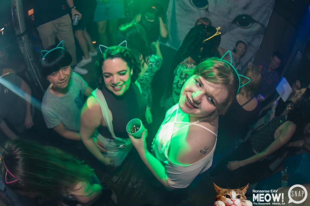 Nonsense EAV: MEOW! June 16 2017! Atlanta's Indie Pop Dance Party at The Basement! 3rd Friday of every month! Kimber is the Dj. Photos by Oh Snap!