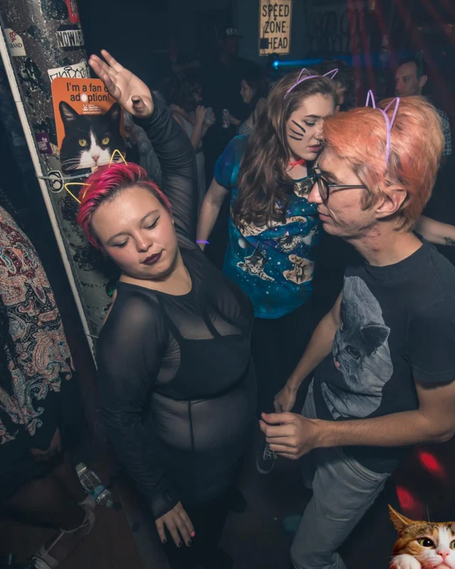 Nonsense EAV: MEOW! June 16 2017! Atlanta's Indie Pop Dance Party at The Basement! 3rd Friday of every month! Kimber is the Dj. Photos by Oh Snap!