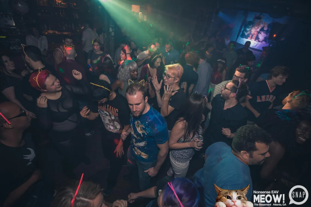 Nonsense EAV: MEOW! June 16 2017! Atlanta's Indie Pop Dance Party at The Basement! 3rd Friday of every month! Kimber is the Dj. Photos by Oh Snap!