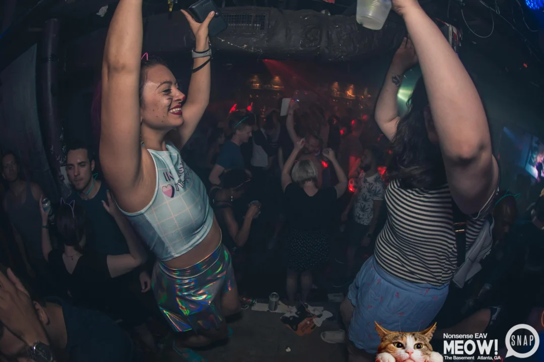 Nonsense EAV: MEOW! June 16 2017! Atlanta's Indie Pop Dance Party at The Basement! 3rd Friday of every month! Kimber is the Dj. Photos by Oh Snap!