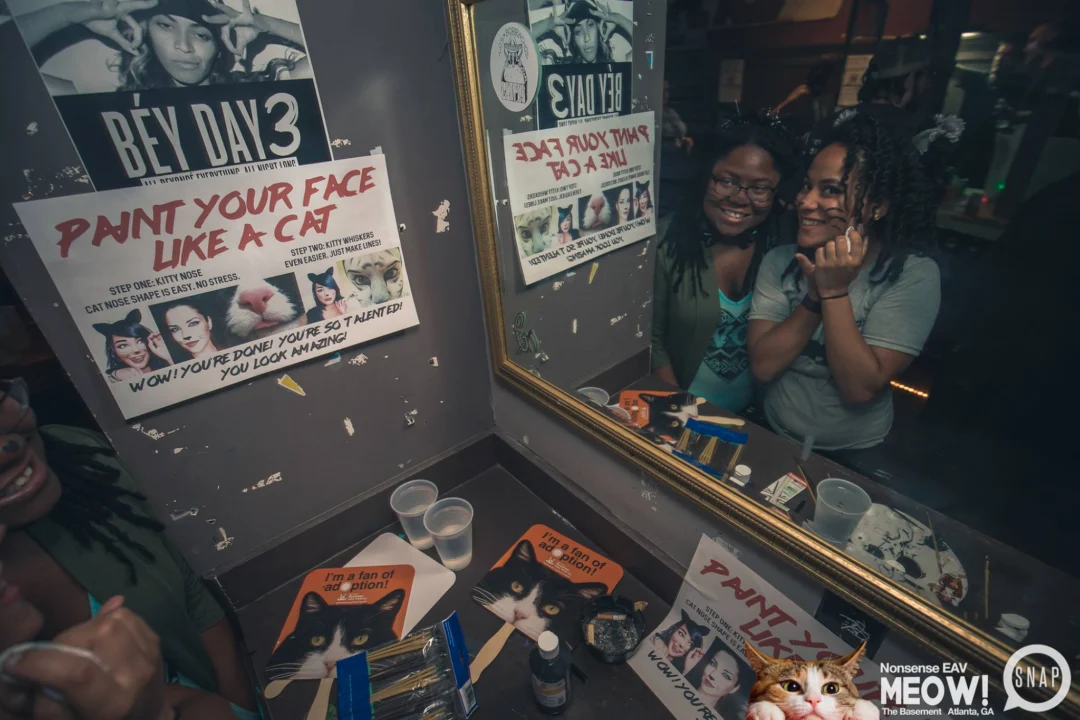 Nonsense EAV: MEOW! June 16 2017! Atlanta's Indie Pop Dance Party at The Basement! 3rd Friday of every month! Kimber is the Dj. Photos by Oh Snap!