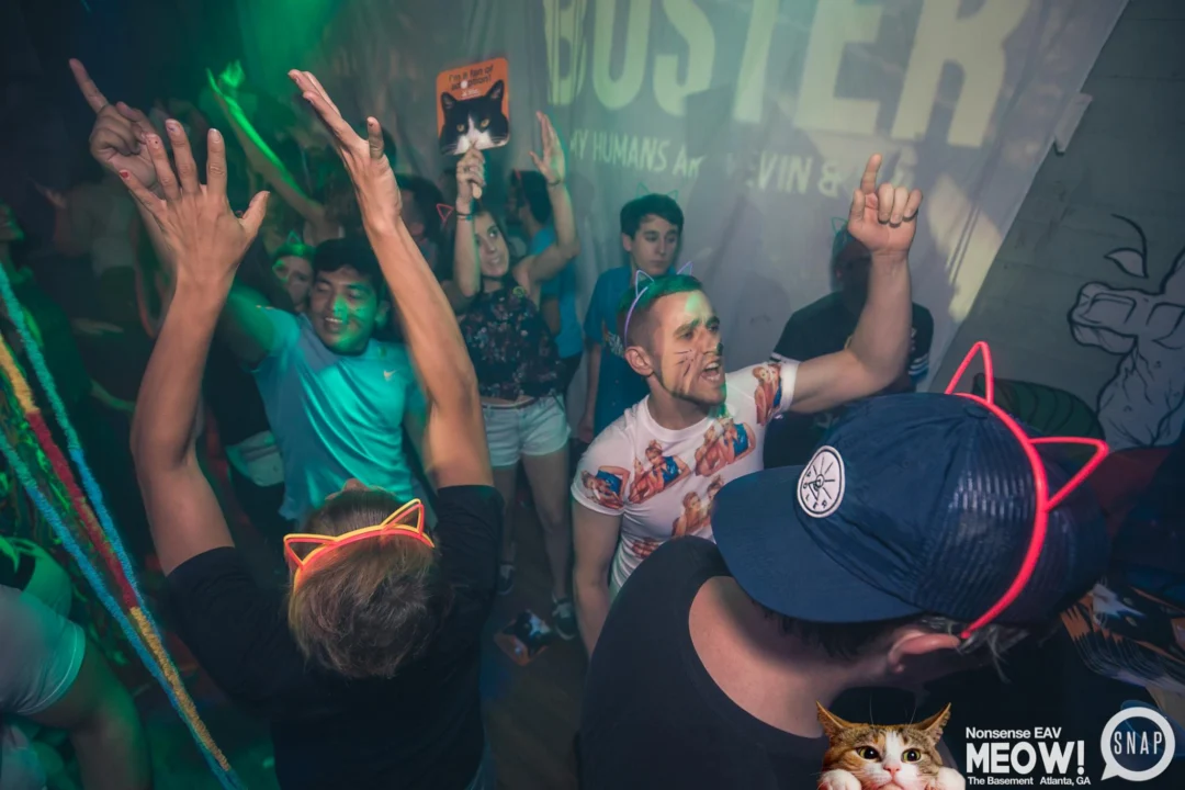 Nonsense EAV: MEOW! June 16 2017! Atlanta's Indie Pop Dance Party at The Basement! 3rd Friday of every month! Kimber is the Dj. Photos by Oh Snap!