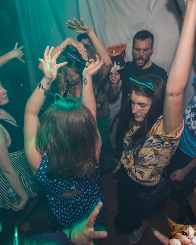 Nonsense EAV: MEOW! June 16 2017! Atlanta's Indie Pop Dance Party at The Basement! 3rd Friday of every month! Kimber is the Dj. Photos by Oh Snap!