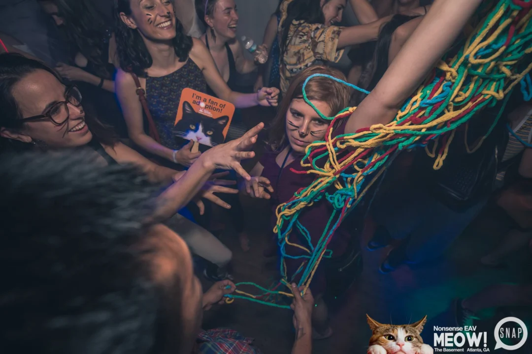 Nonsense EAV: MEOW! June 16 2017! Atlanta's Indie Pop Dance Party at The Basement! 3rd Friday of every month! Kimber is the Dj. Photos by Oh Snap!