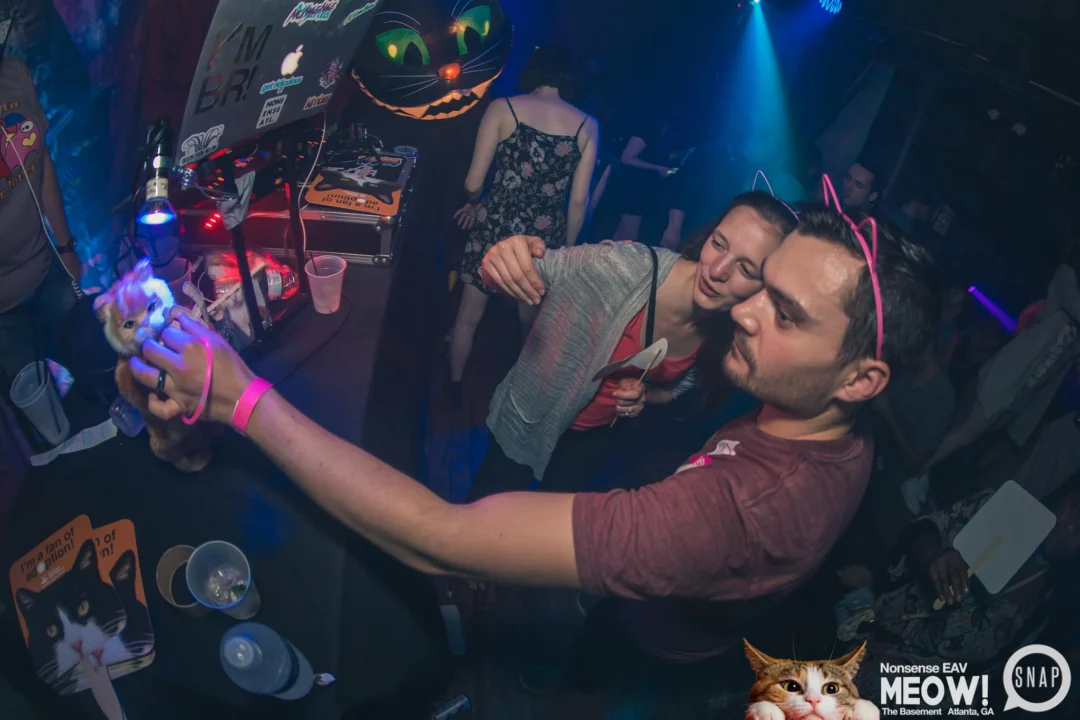 Nonsense EAV: MEOW! June 16 2017! Atlanta's Indie Pop Dance Party at The Basement! 3rd Friday of every month! Kimber is the Dj. Photos by Oh Snap!