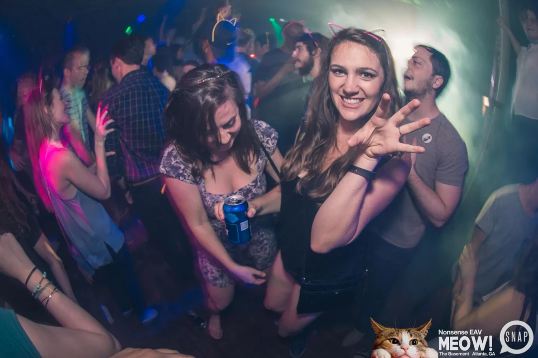 Nonsense EAV: MEOW! June 16 2017! Atlanta's Indie Pop Dance Party at The Basement! 3rd Friday of every month! Kimber is the Dj. Photos by Oh Snap!