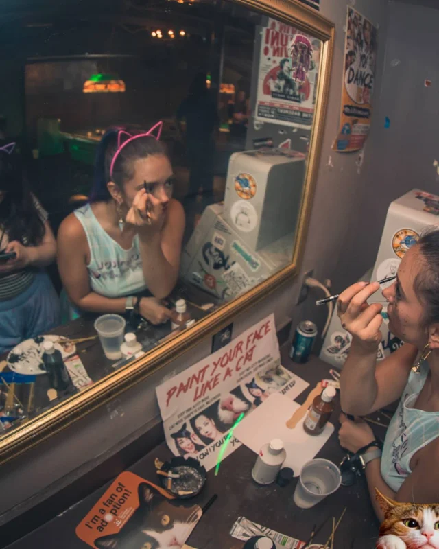 Nonsense EAV: MEOW! June 16 2017! Atlanta's Indie Pop Dance Party at The Basement! 3rd Friday of every month! Kimber is the Dj. Photos by Oh Snap!