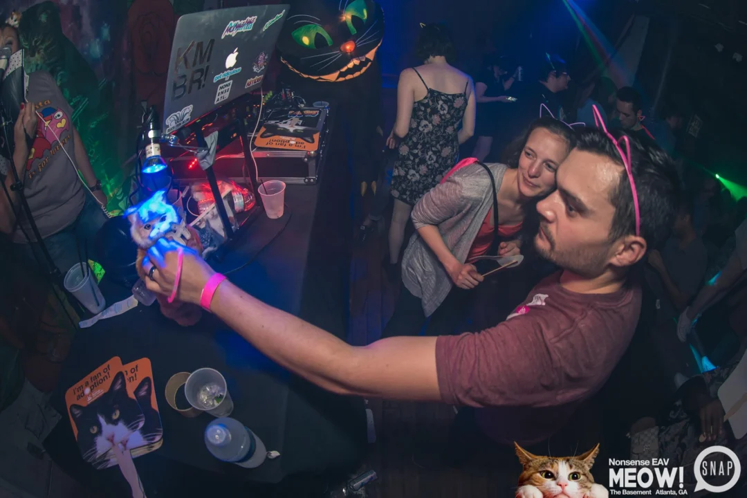 Nonsense EAV: MEOW! June 16 2017! Atlanta's Indie Pop Dance Party at The Basement! 3rd Friday of every month! Kimber is the Dj. Photos by Oh Snap!