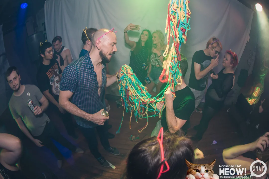 Nonsense EAV: MEOW! June 16 2017! Atlanta's Indie Pop Dance Party at The Basement! 3rd Friday of every month! Kimber is the Dj. Photos by Oh Snap!