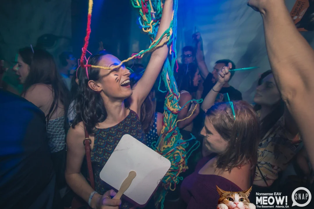 Nonsense EAV: MEOW! June 16 2017! Atlanta's Indie Pop Dance Party at The Basement! 3rd Friday of every month! Kimber is the Dj. Photos by Oh Snap!
