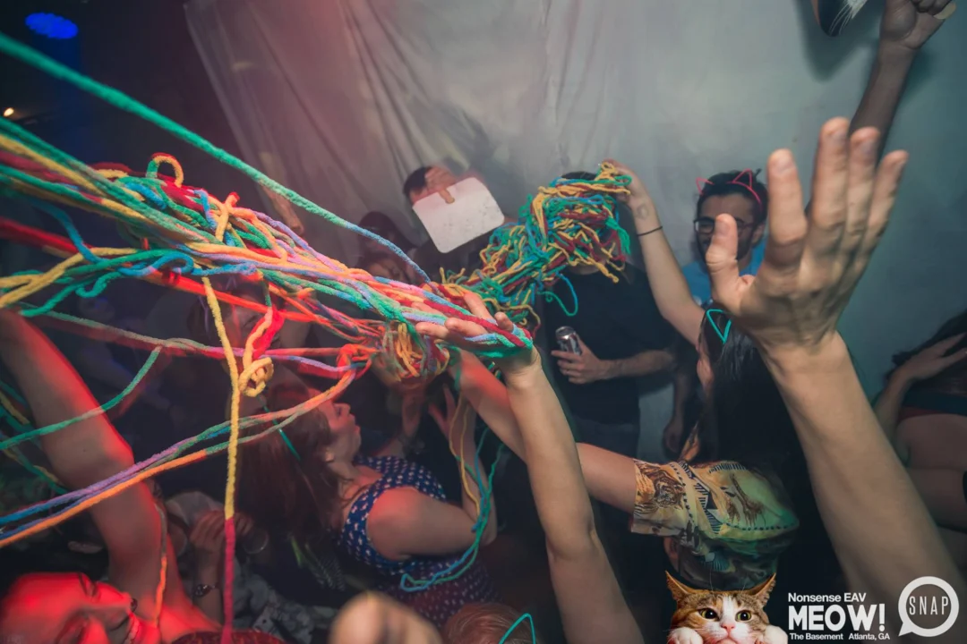 Nonsense EAV: MEOW! June 16 2017! Atlanta's Indie Pop Dance Party at The Basement! 3rd Friday of every month! Kimber is the Dj. Photos by Oh Snap!