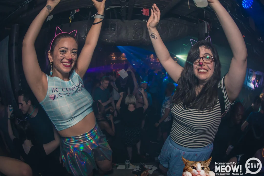 Nonsense EAV: MEOW! June 16 2017! Atlanta's Indie Pop Dance Party at The Basement! 3rd Friday of every month! Kimber is the Dj. Photos by Oh Snap!