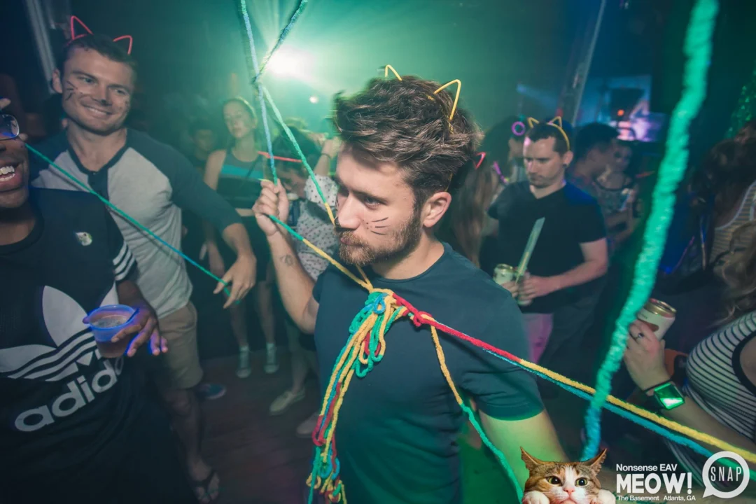Nonsense EAV: MEOW! June 16 2017! Atlanta's Indie Pop Dance Party at The Basement! 3rd Friday of every month! Kimber is the Dj. Photos by Oh Snap!