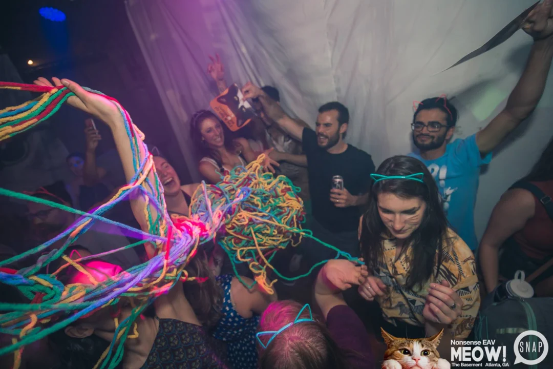Nonsense EAV: MEOW! June 16 2017! Atlanta's Indie Pop Dance Party at The Basement! 3rd Friday of every month! Kimber is the Dj. Photos by Oh Snap!