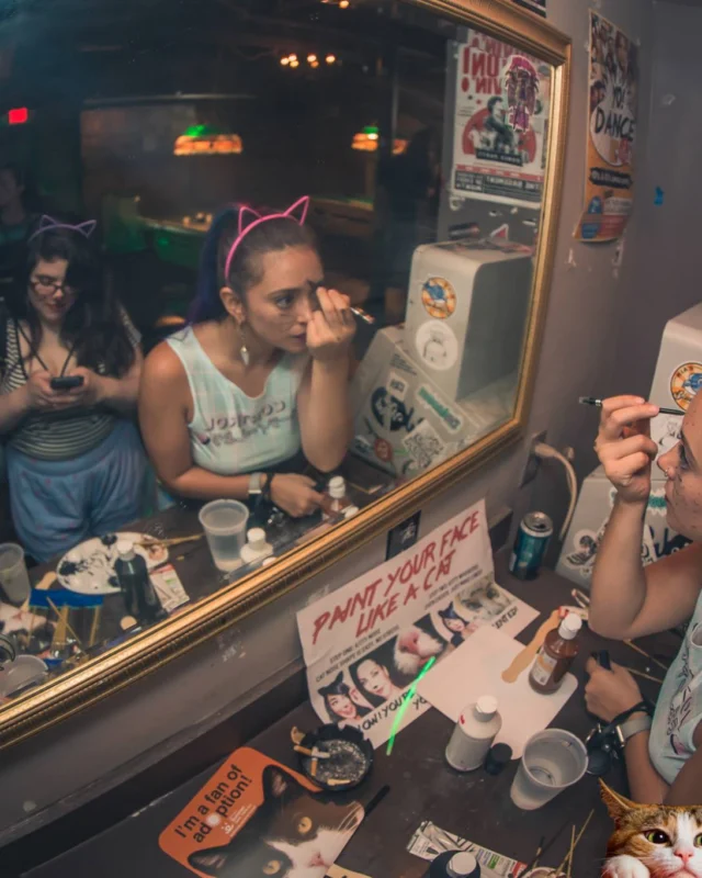 Nonsense EAV: MEOW! June 16 2017! Atlanta's Indie Pop Dance Party at The Basement! 3rd Friday of every month! Kimber is the Dj. Photos by Oh Snap!