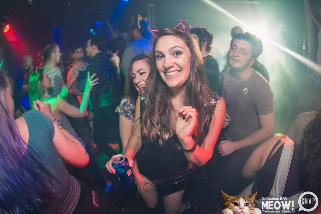 Nonsense EAV: MEOW! June 16 2017! Atlanta's Indie Pop Dance Party at The Basement! 3rd Friday of every month! Kimber is the Dj. Photos by Oh Snap!