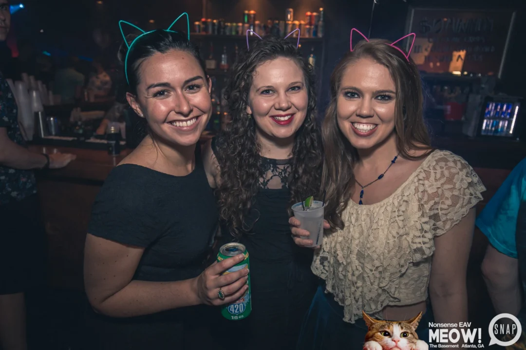 Nonsense EAV: MEOW! June 16 2017! Atlanta's Indie Pop Dance Party at The Basement! 3rd Friday of every month! Kimber is the Dj. Photos by Oh Snap!