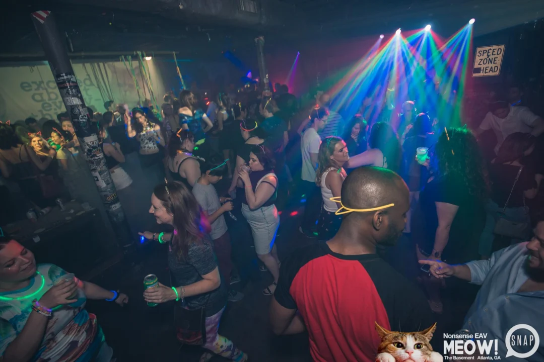 Nonsense EAV: MEOW! June 16 2017! Atlanta's Indie Pop Dance Party at The Basement! 3rd Friday of every month! Kimber is the Dj. Photos by Oh Snap!