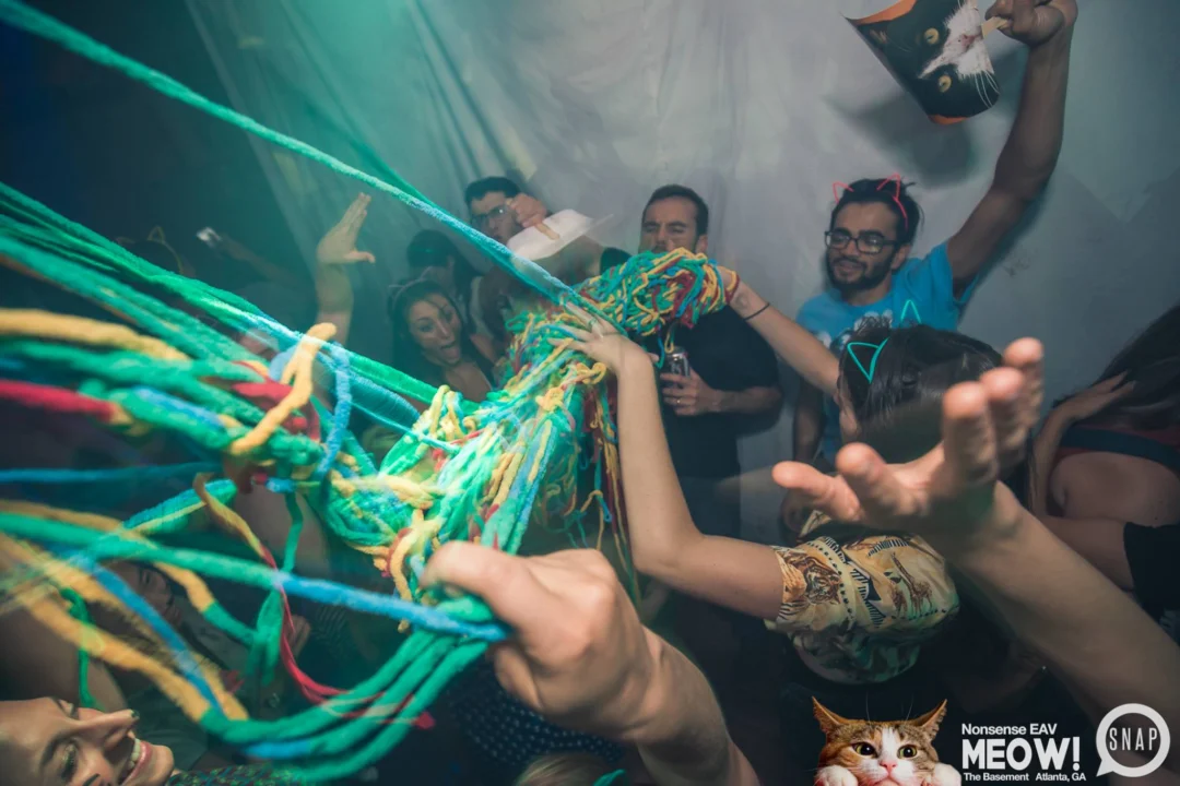 Nonsense EAV: MEOW! June 16 2017! Atlanta's Indie Pop Dance Party at The Basement! 3rd Friday of every month! Kimber is the Dj. Photos by Oh Snap!