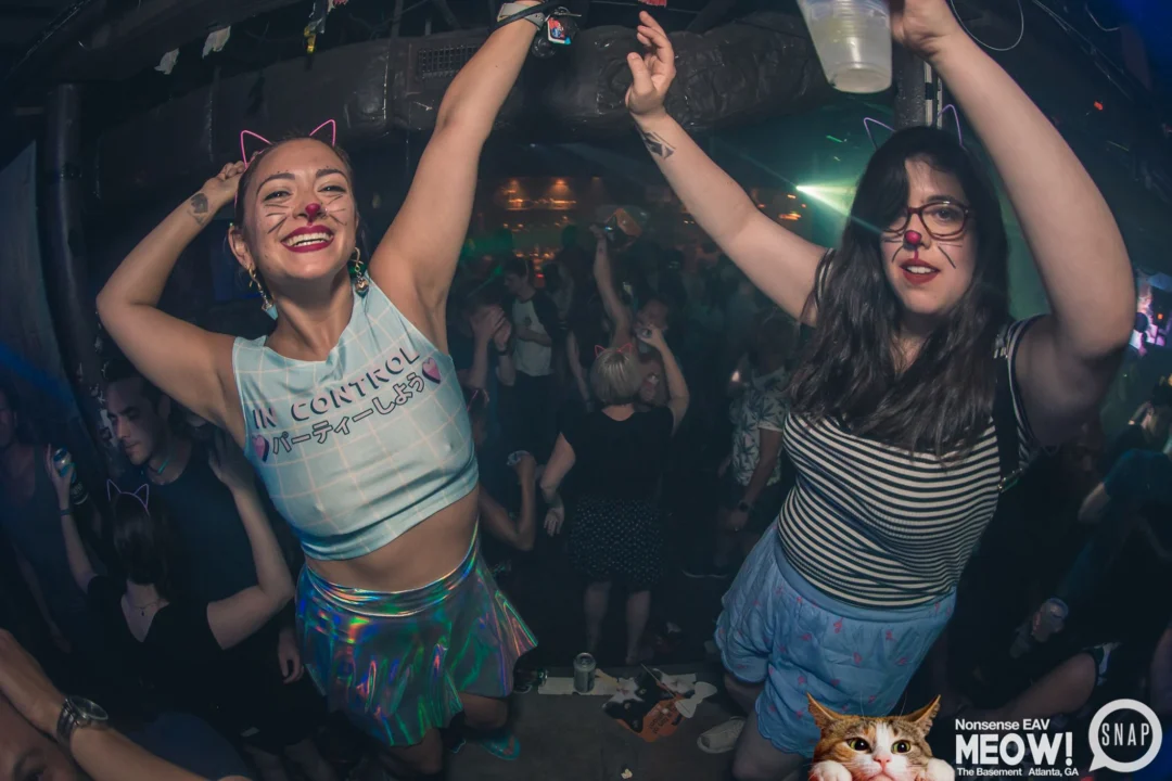Nonsense EAV: MEOW! June 16 2017! Atlanta's Indie Pop Dance Party at The Basement! 3rd Friday of every month! Kimber is the Dj. Photos by Oh Snap!