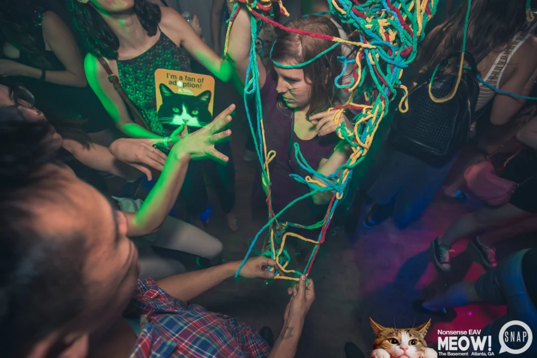 Nonsense EAV: MEOW! June 16 2017! Atlanta's Indie Pop Dance Party at The Basement! 3rd Friday of every month! Kimber is the Dj. Photos by Oh Snap!