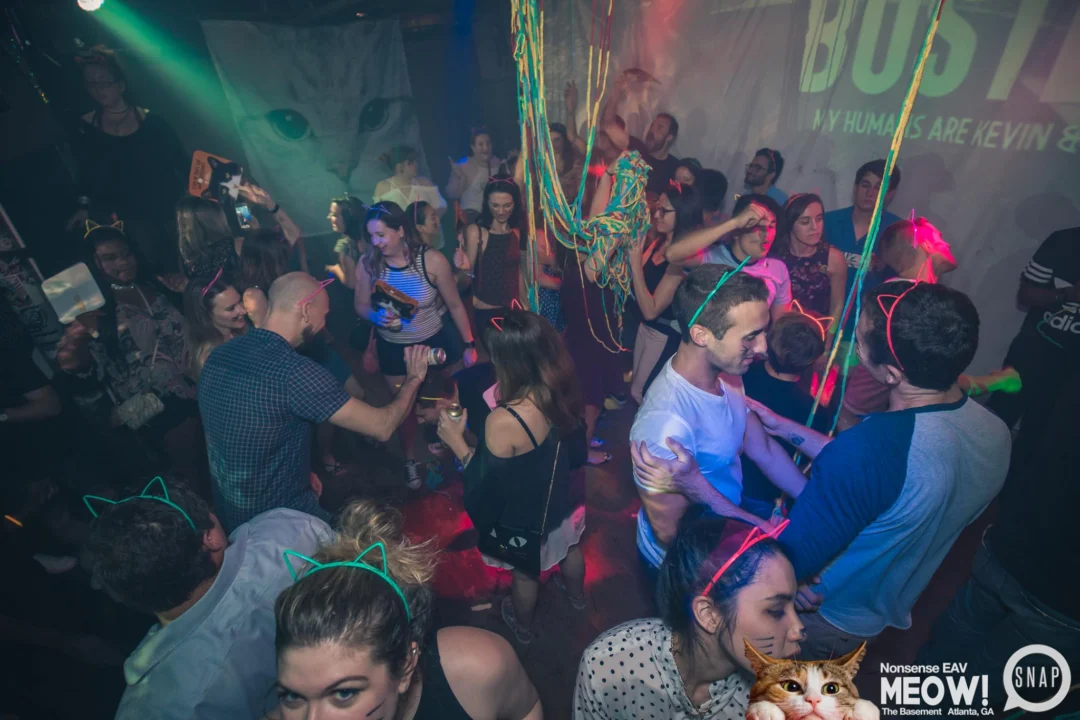 Nonsense EAV: MEOW! June 16 2017! Atlanta's Indie Pop Dance Party at The Basement! 3rd Friday of every month! Kimber is the Dj. Photos by Oh Snap!