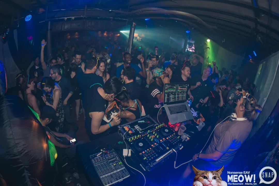 Nonsense EAV: MEOW! June 16 2017! Atlanta's Indie Pop Dance Party at The Basement! 3rd Friday of every month! Kimber is the Dj. Photos by Oh Snap!