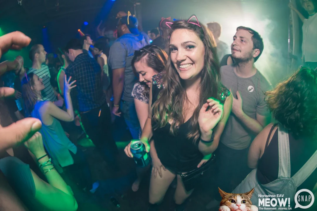 Nonsense EAV: MEOW! June 16 2017! Atlanta's Indie Pop Dance Party at The Basement! 3rd Friday of every month! Kimber is the Dj. Photos by Oh Snap!