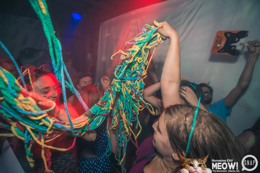 Nonsense EAV: MEOW! June 16 2017! Atlanta's Indie Pop Dance Party at The Basement! 3rd Friday of every month! Kimber is the Dj. Photos by Oh Snap!
