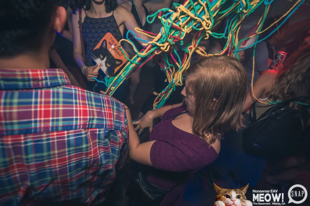 Nonsense EAV: MEOW! June 16 2017! Atlanta's Indie Pop Dance Party at The Basement! 3rd Friday of every month! Kimber is the Dj. Photos by Oh Snap!