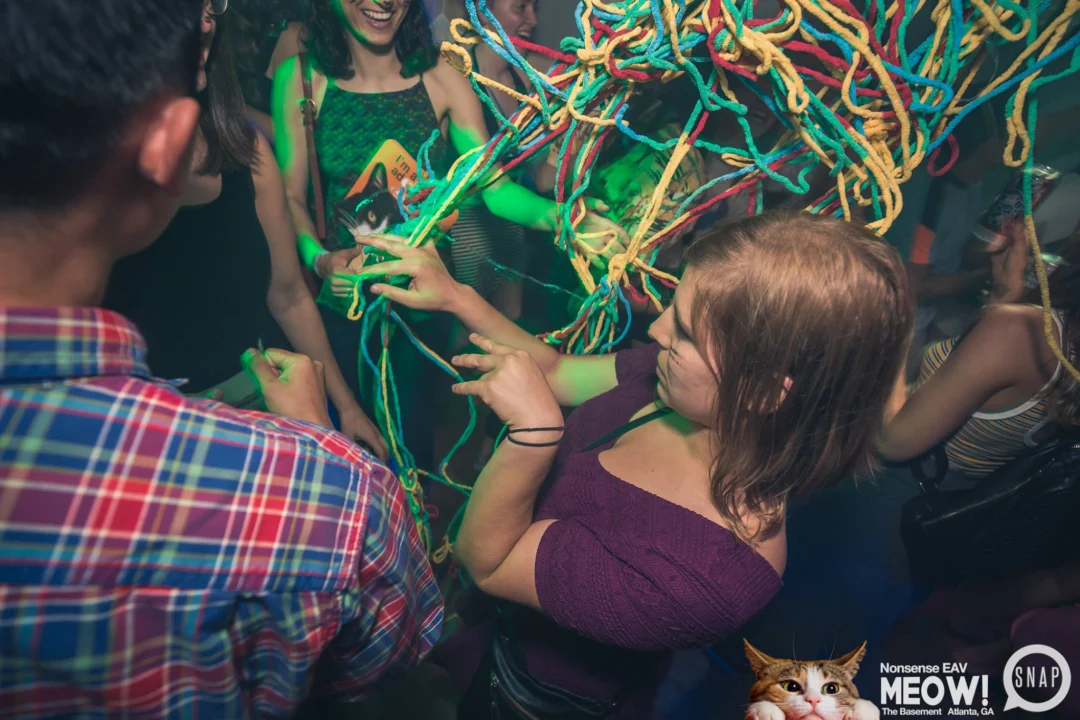 Nonsense EAV: MEOW! June 16 2017! Atlanta's Indie Pop Dance Party at The Basement! 3rd Friday of every month! Kimber is the Dj. Photos by Oh Snap!