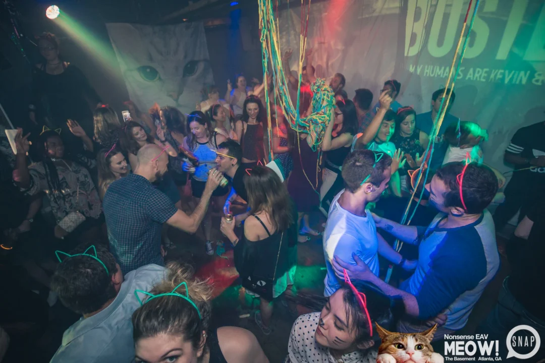 Nonsense EAV: MEOW! June 16 2017! Atlanta's Indie Pop Dance Party at The Basement! 3rd Friday of every month! Kimber is the Dj. Photos by Oh Snap!