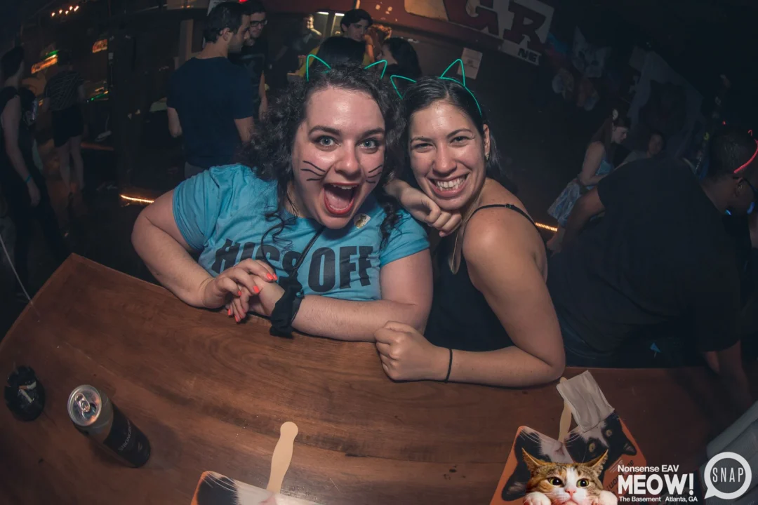 Nonsense EAV: MEOW! June 16 2017! Atlanta's Indie Pop Dance Party at The Basement! 3rd Friday of every month! Kimber is the Dj. Photos by Oh Snap!
