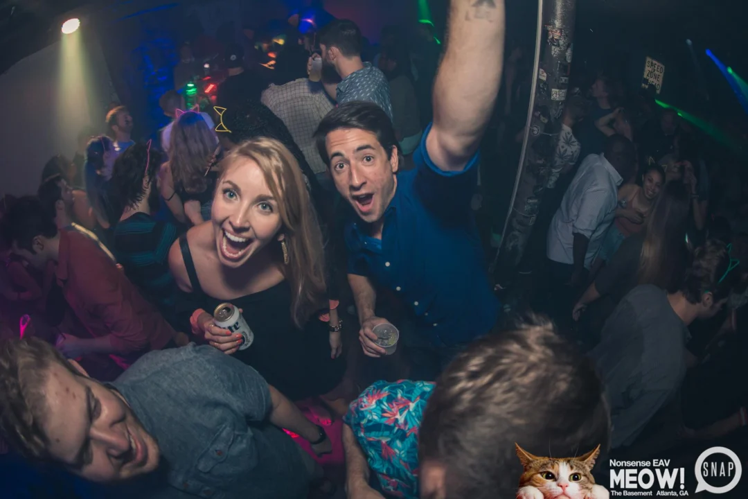 Nonsense EAV: MEOW! June 16 2017! Atlanta's Indie Pop Dance Party at The Basement! 3rd Friday of every month! Kimber is the Dj. Photos by Oh Snap!