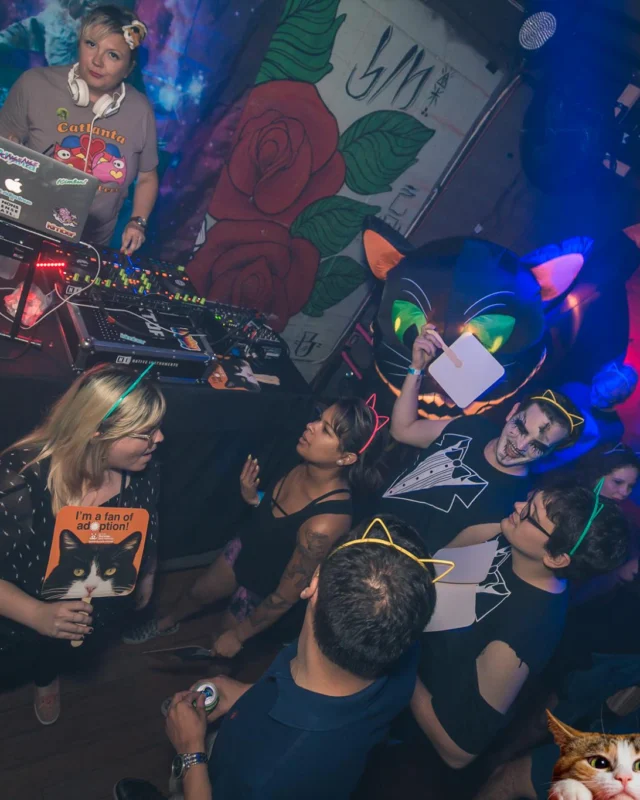 Nonsense EAV: MEOW! June 16 2017! Atlanta's Indie Pop Dance Party at The Basement! 3rd Friday of every month! Kimber is the Dj. Photos by Oh Snap!