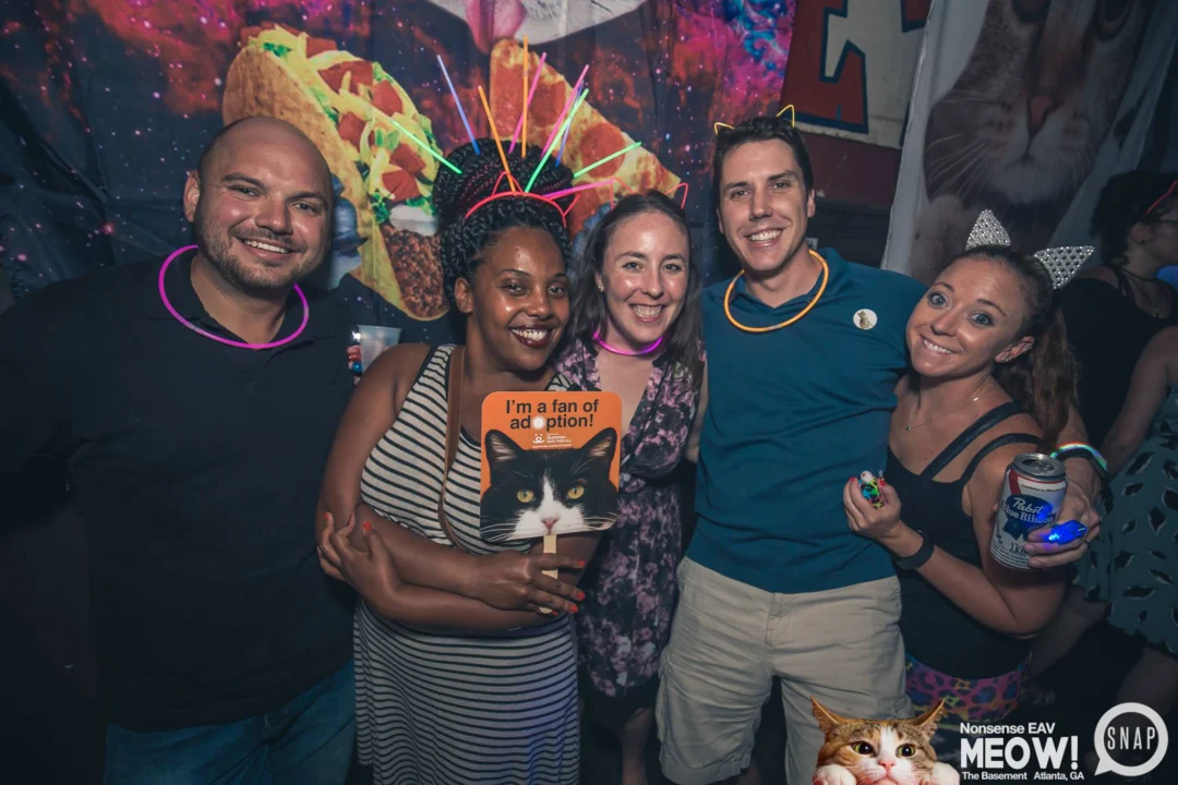 Nonsense EAV: MEOW! June 16 2017! Atlanta's Indie Pop Dance Party at The Basement! 3rd Friday of every month! Kimber is the Dj. Photos by Oh Snap!